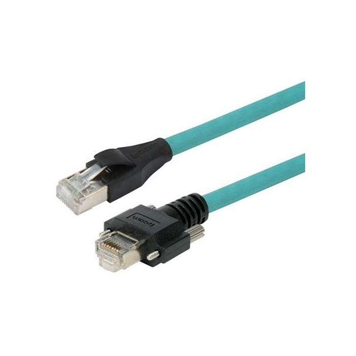 Category 5e GigE Double Shielded High Flex Ethernet Cable, GigE / RJ45, 10M