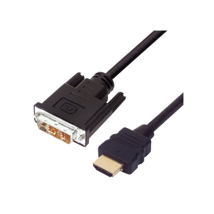 spontaan afwijzing Persona Premium DVI to HDMI Cable Assembly, HDMI-M/DVI-D Single Link-M 1.0M