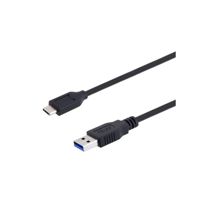 Câble USB-C 3.0 mâle vers USB-A 3.0 mâle 5m - Cablematic