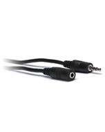 3.5MM STEREO MALE / FEMALE CABLE 6 FT