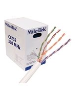 CAT5E PLENUM CMP WHITE 1K PULL BOX 350 MHz