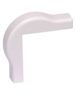 EXT COVER 1" BEND 3/4" OFFICE WHITE