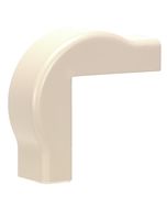 EXTERNAL COVER 1" BEND 1 1/4" IVORY