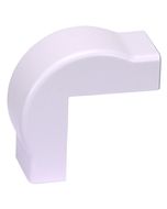 EXTERNAL COVER 1" BEND 1 3/4" WHITE