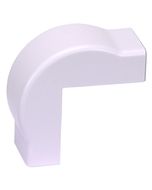 EXTERNAL COVER 1" BEND 1 3/4" WHITE