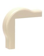 EXTERNAL COVER 1" BEND 3/4" IVORY