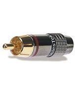 RCA GOLD PLUG YELLOW BAND SOLDER