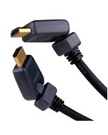 HDMI HIGH SPEED 180 SWIVEL 28 AWG CABLE 12FT