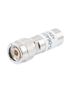 Threaded 78 ohm TRB Stub Terminator Plug - No chain