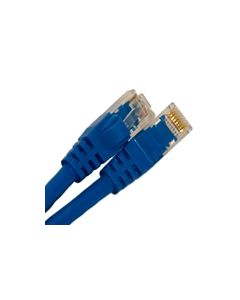 CAT5E 350MHZ ETHERNET PATCH CORD BLUE 7 FT SB