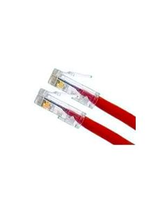 CORD CAT5E RED T568B 1 FT NB