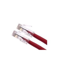 CORD CAT5e STRN RED T568B 7 FT NB