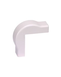 EXT COVER 1" BEND 1 1/4" OFFICE WHITE