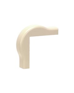 EXTERNAL COVER 1" BEND 3/4" IVORY