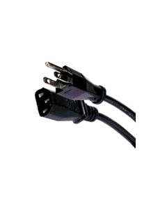 IEC POWER CORD 25 FOOT FOR NETWORK EQUIPMENT BLACK