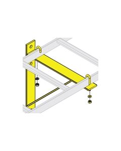 MIDDLE ATLANTIC TRIANGULAR WALL SUPPORT BRACKET MILESTEK PART 50-70339