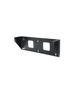 MIDDLE ATLANTIC 2 SPACE VERTICAL PANEL MOUNT BLACK FINISH MILESTEK PART 50-41025