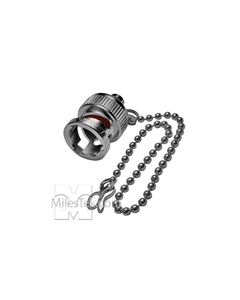 3-slot TRB RFI Dust Cap 6.0" Brass chain