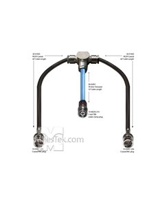 Bus Scope Test Cable 10" Twinaxial Cable 60" Coaxial Cables