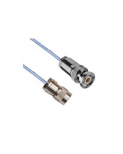 TRS SUBMINIATURE 4-SLOT SOLDER/CLAMP PLUG TO TRB 3-SLOT SOLDER/CLAMP PLUG M17/176-00002 .129 O.D. CABLE