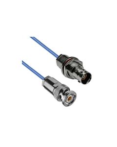 TRB 3-SLOT SOLDER/CLAMP PLUG TO 3-LUG SOLDER/CLAMP BULKHEAD NON-ISOLATED CABLE JACK 30-02003 .150 O.D. CABLE