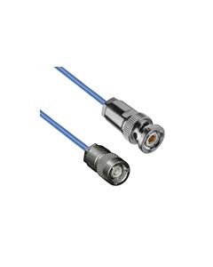 TRS SUBMINIATURE 3-SLOT SOLDER/CLAMP PLUG TO TRB 3-SLOT SOLDER/CLAMP PLUG 30-02003 .150 O.D. CABLE  