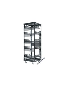 MIDDLE ATLANTIC SLIM 5 SERIES RACK, 29 RU, 20"D, CONFIGURED