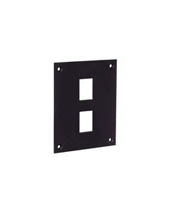 Universal Steel Sub-Panel with Two Keystone Openings