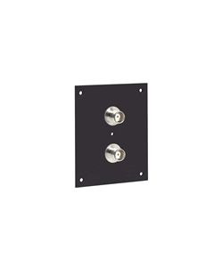 Universal Sub-Panel, 2 TNC Feed-Thru Adapters, Grounded