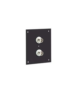 Universal Sub-Panel, 2 TNC Feed-Thru Adapters, Insulated