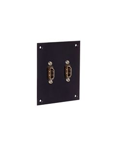 Universal Sub-Panel, Dual HDMI Couplers