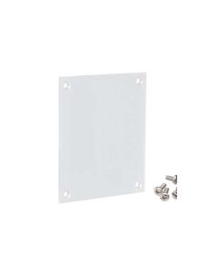 Universal Plastic Blank Sub-Panel, White Color