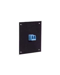 Universal Sub-Panel, 1 Singlemode or Multimode Duplex LC Coupler