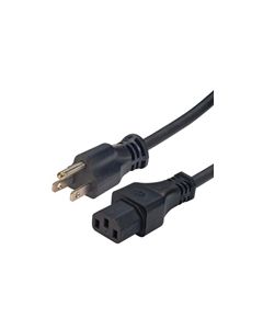 N5-15 to C13 LSZH Power Cords 16AWG 2 Meters
