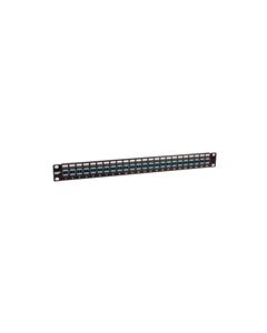 1.75" x 19" Patch Panel,  w/24 LC Singlemode Couplers