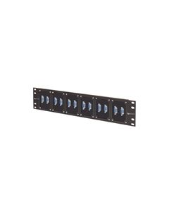 Universal Rack Panel with 12 DB9 Female / Female