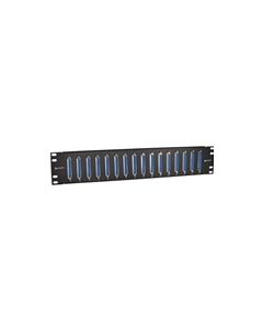 3.50" x 19" Panel, 16 DB37 Female / Female Couplers