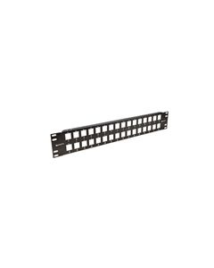 3.50" Blank Rack Panel Accepts 32 Couplers