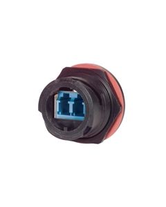 IP66/67 Singlemode Industrial Duplex LC Outlet