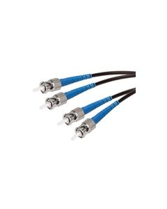 9/125 Single Mode, Military Fiber Cable, Dual ST / Dual ST, 10.0m