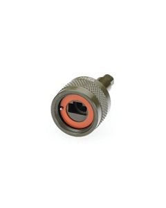 Ruggedized RJ45 Plug, Zinc-Nickel finish, fits cable OD .190-.270 inches