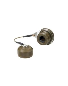 Ruggedized Jam-nut, Zinc-Nickel finish with Dust Cap