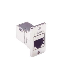 Cat6 RJ45 Coupler Shielded (8x8) Panel Mount Style