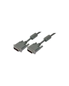 Premium DVI-D Single Link DVI Cable Male / Male  w/ Ferrites, 10.0 ft