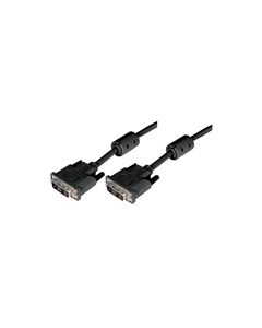 Deluxe DVI-D Single Link DVI Cable Male/Male w/Ferrites, 10.0 ft