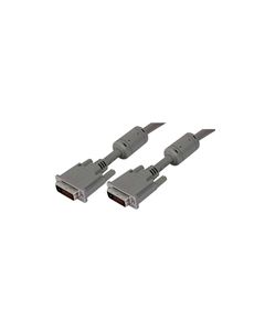 Premium DVI-D Dual Link DVI Cable Male / Male w/ Ferrites, 5.0 ft