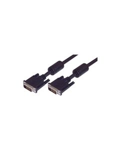 DVI-D Dual Link LSZH Cable Male/Male w/ Ferrites, 15.0 ft