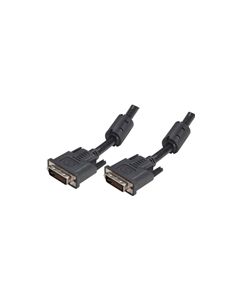 Deluxe DVI-I Dual Link DVI Cable Male / Male w/ Ferrites, 10.0ft