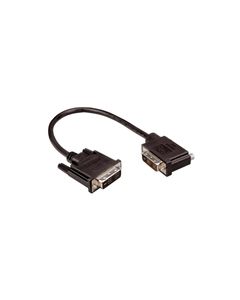 DVI-D Single Link DVI Cable Male / Male Right Angle, Right 3.0 ft