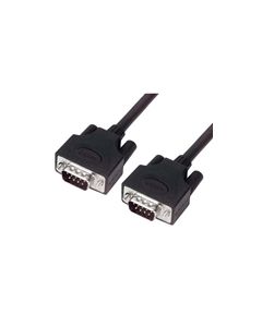 LSZH D-Sub Cable, DB9 Male / DB9 Male, 125.0 ft